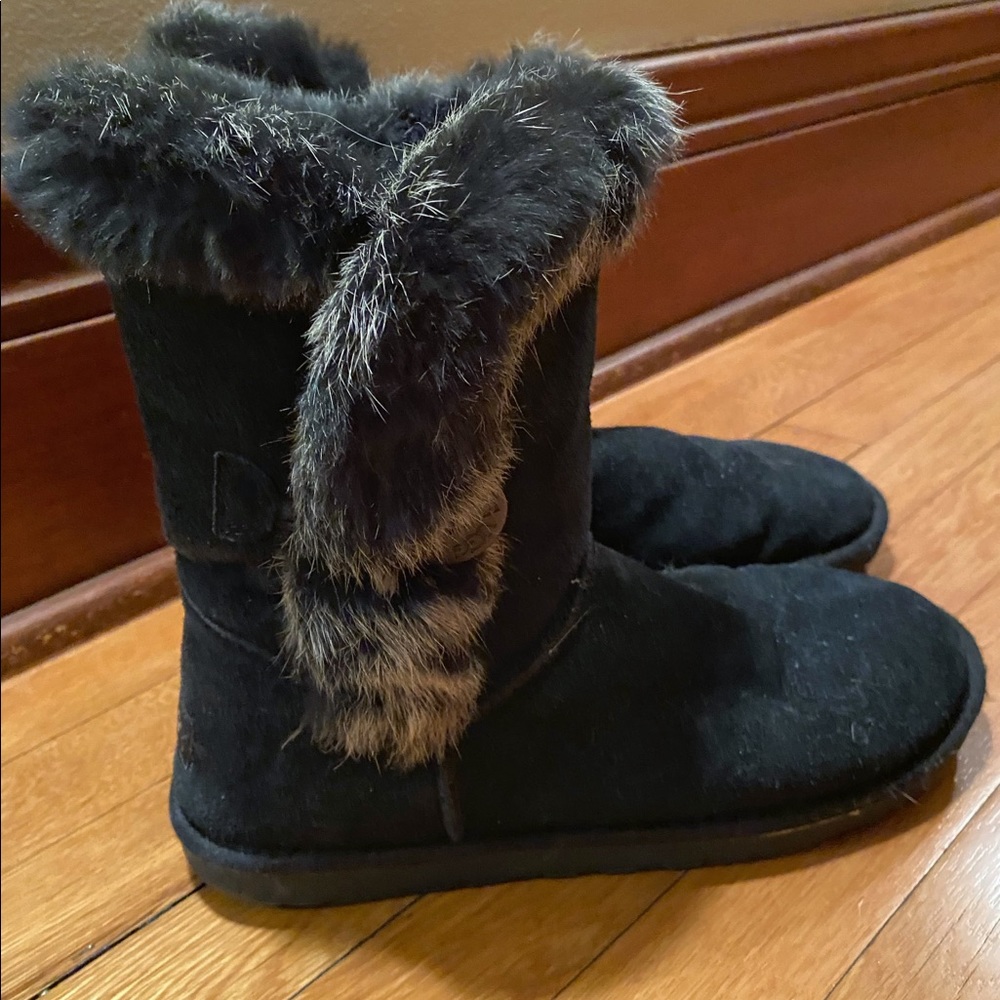 Women UGG Boots Fur  Size 10
